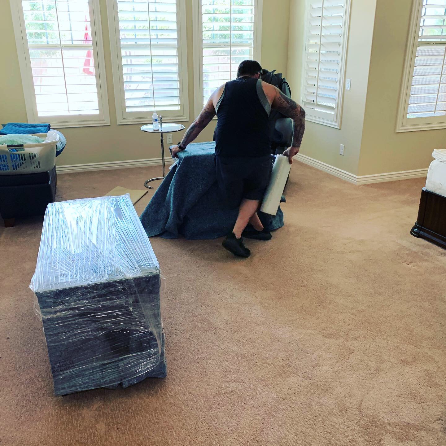 Wrapping the Living Room