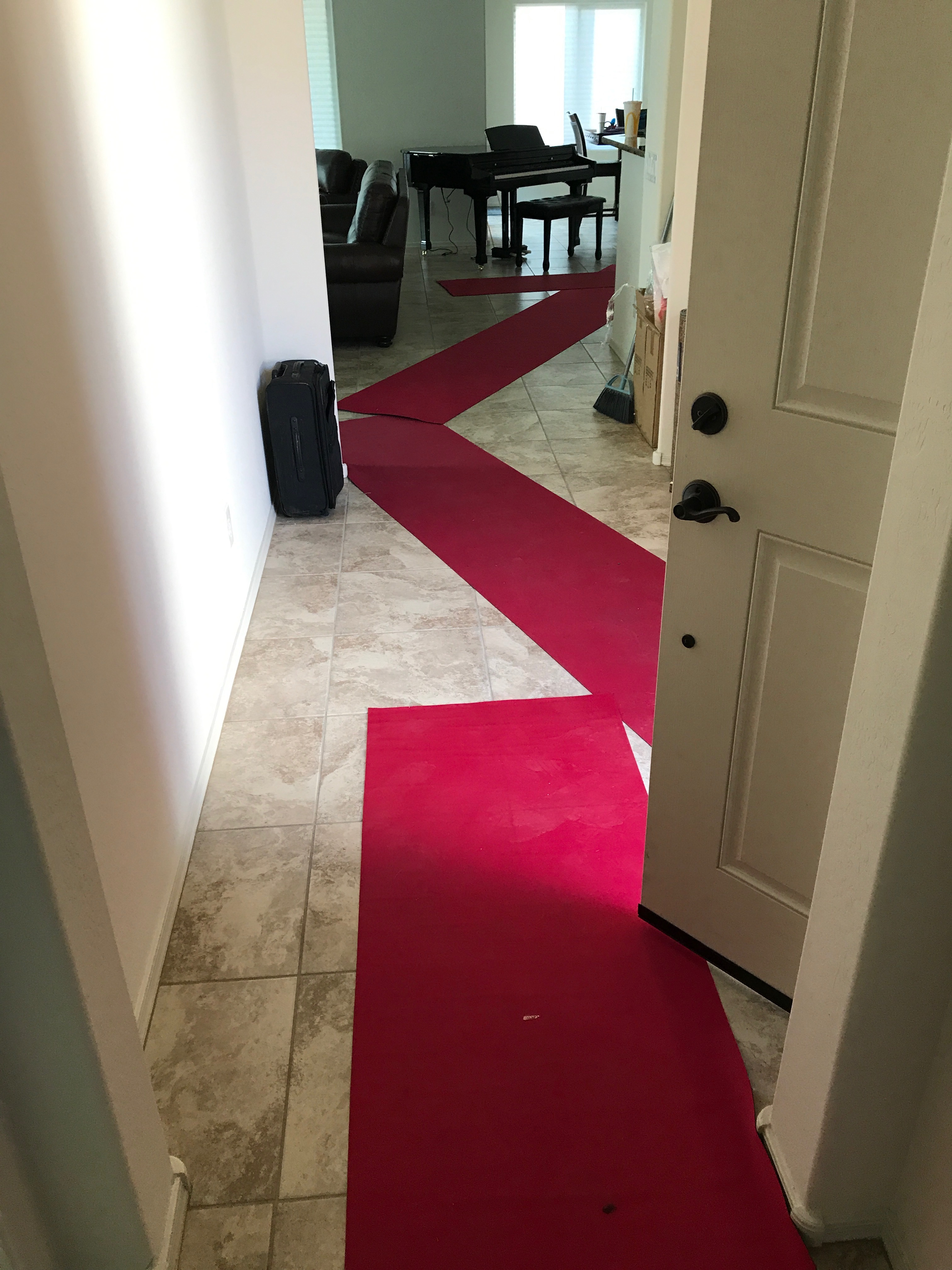 Wrapping the Living Room